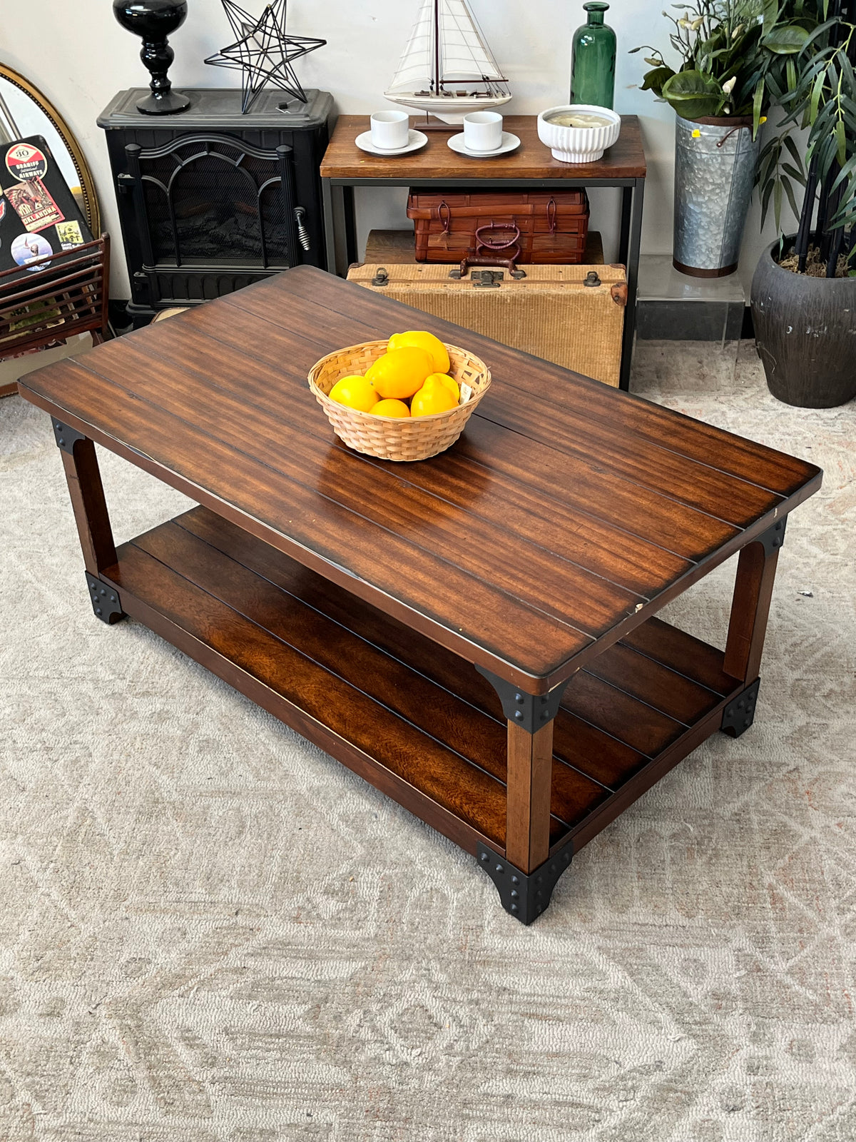Rustic Style Coffee Table