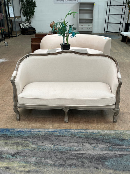 French Modern Loveseat