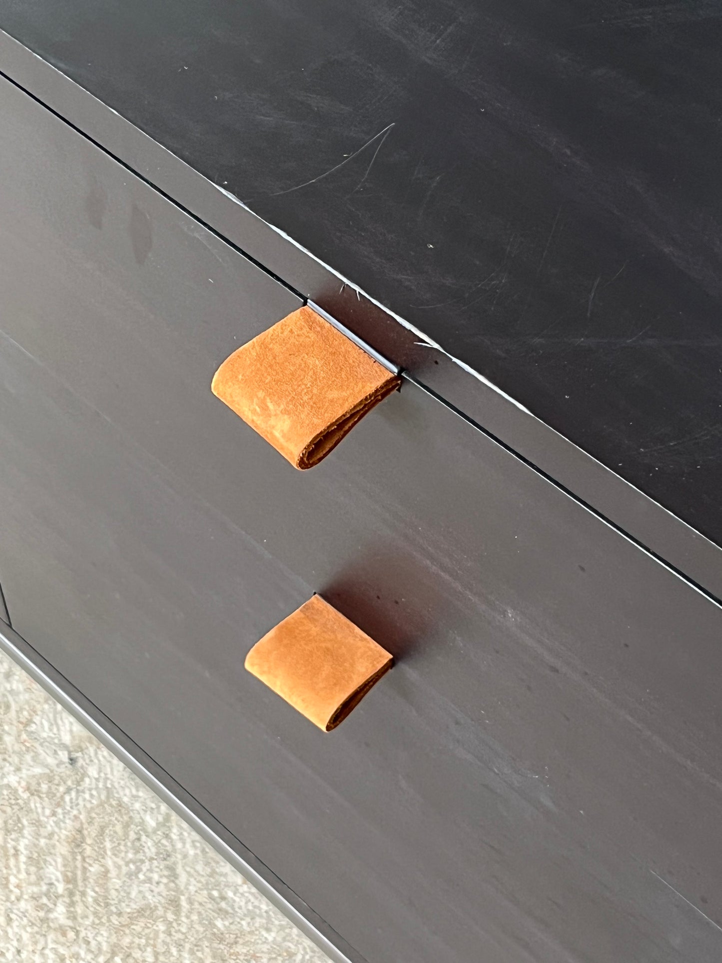 Modern Wooden 2-Drawer File Cabinet