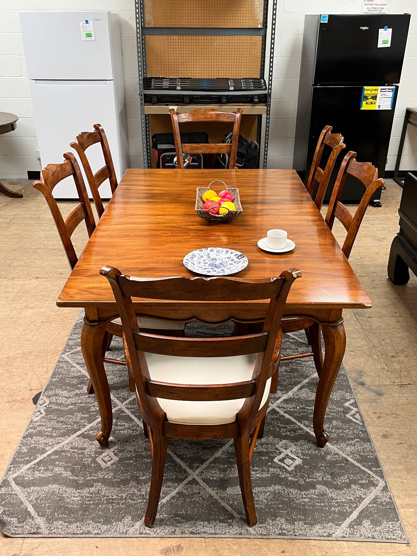 Hendredon Vintage Wooden Dining Set
