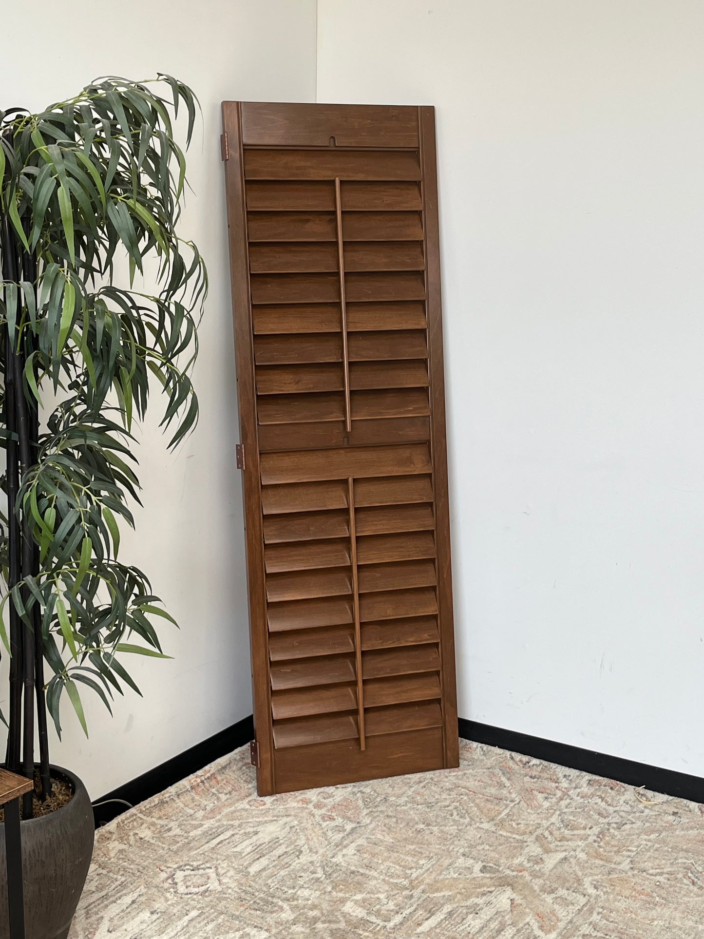 Brown Wooden Window Shutters