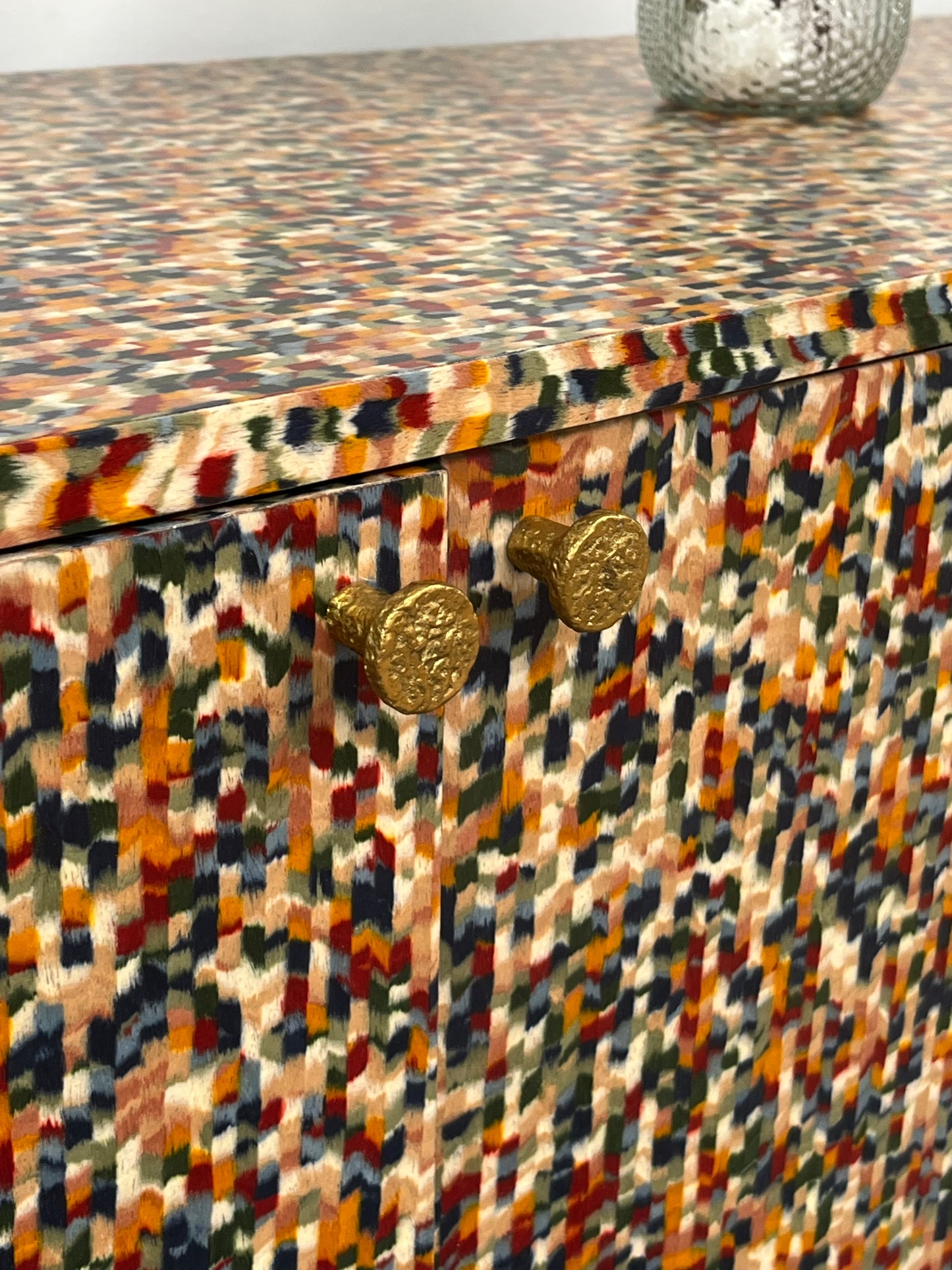 Modern Multicoloured Credenza