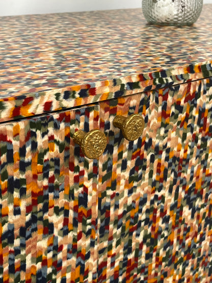 Modern Multicoloured Credenza