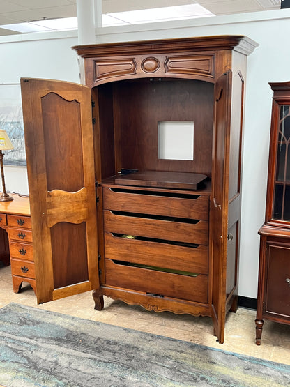 Henredon French Country Media Armoire