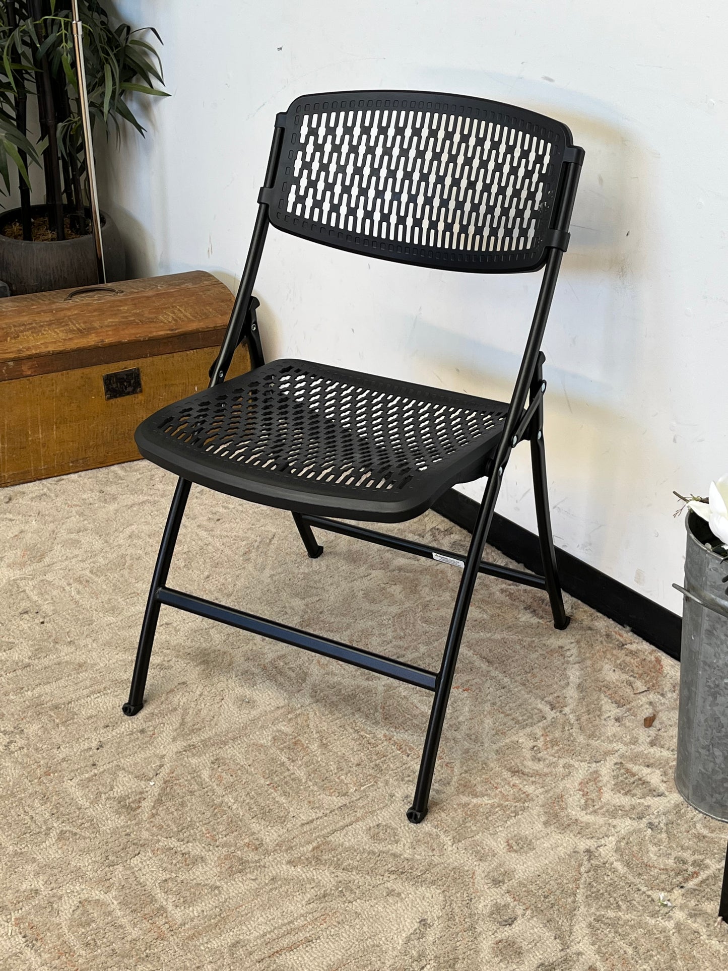 MityLite Folding Black Chairs