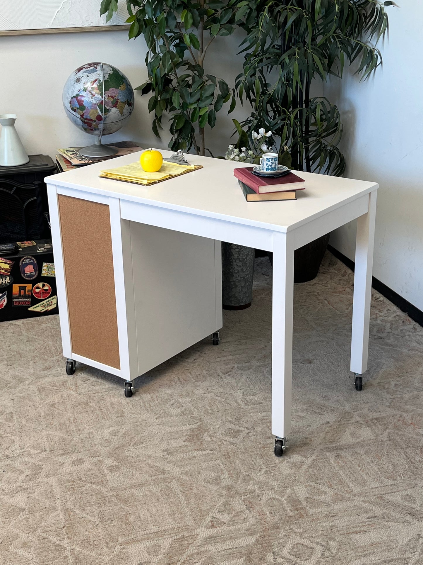 Modern Children's White Office Desk