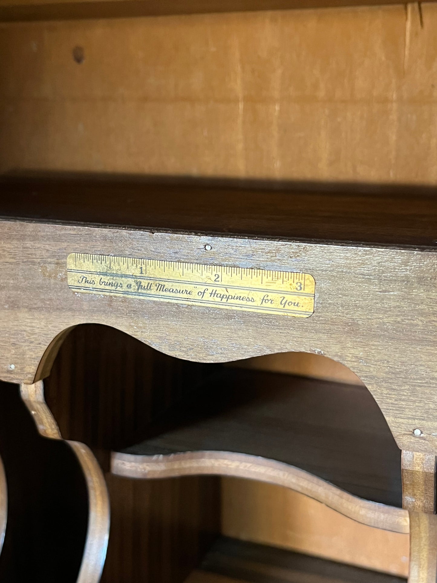 Art Deco Style Wooden Armoire