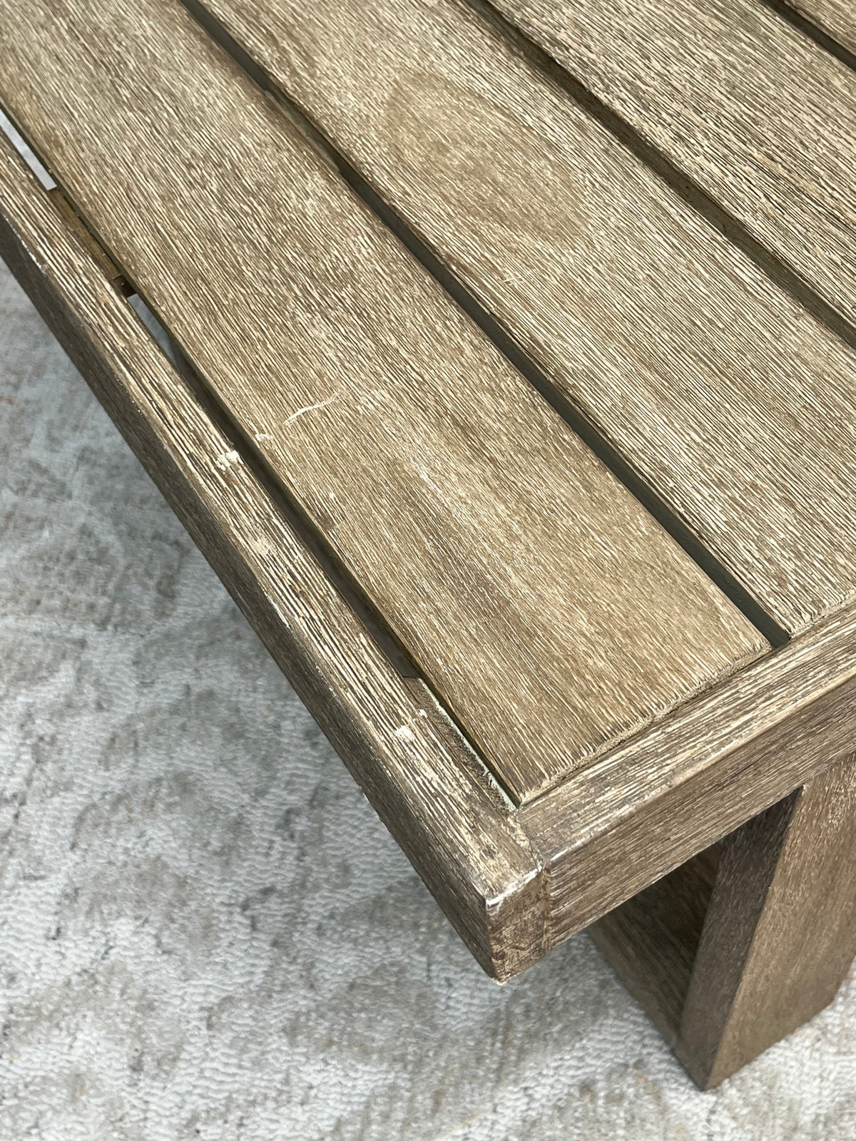 Outdoor Wooden Coffee Table