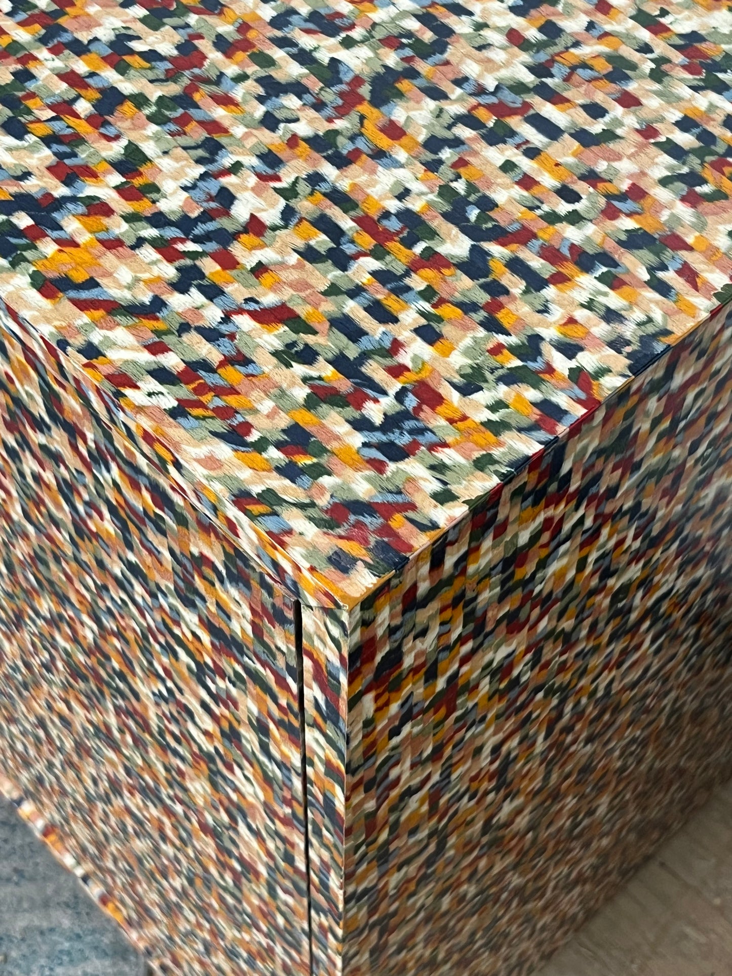 Modern Multicoloured Credenza