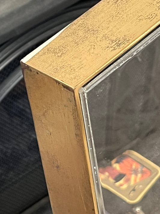 Modern Brushed Gold Metal 35" x 32.5" Picture Frame