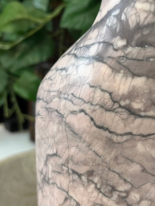 Modern Shell Style Stone Vase