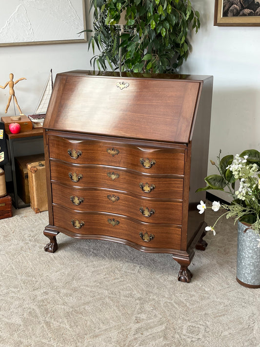 Antique Style Secretariat Desk