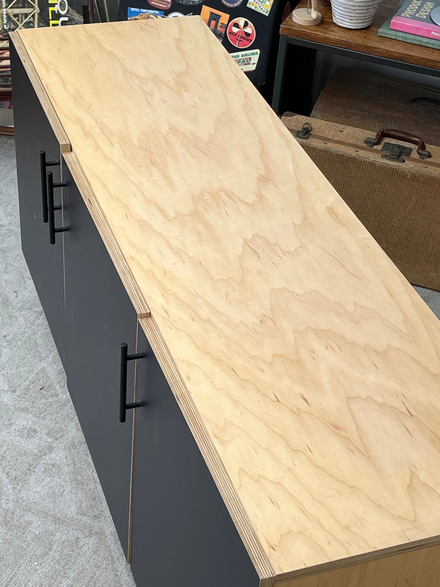 Modern Style Wooden Sideboard