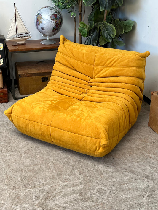 Modern Bean Bag Yellow Chair