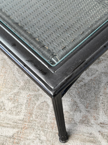 Woven Style Outdoor Coffee Table