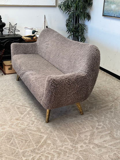 Modern Style Shaggy Couch
