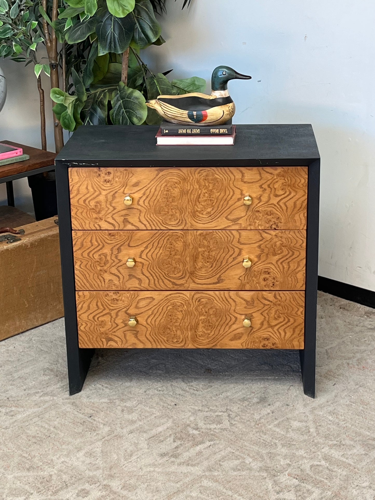 Vintage Wooden End Table