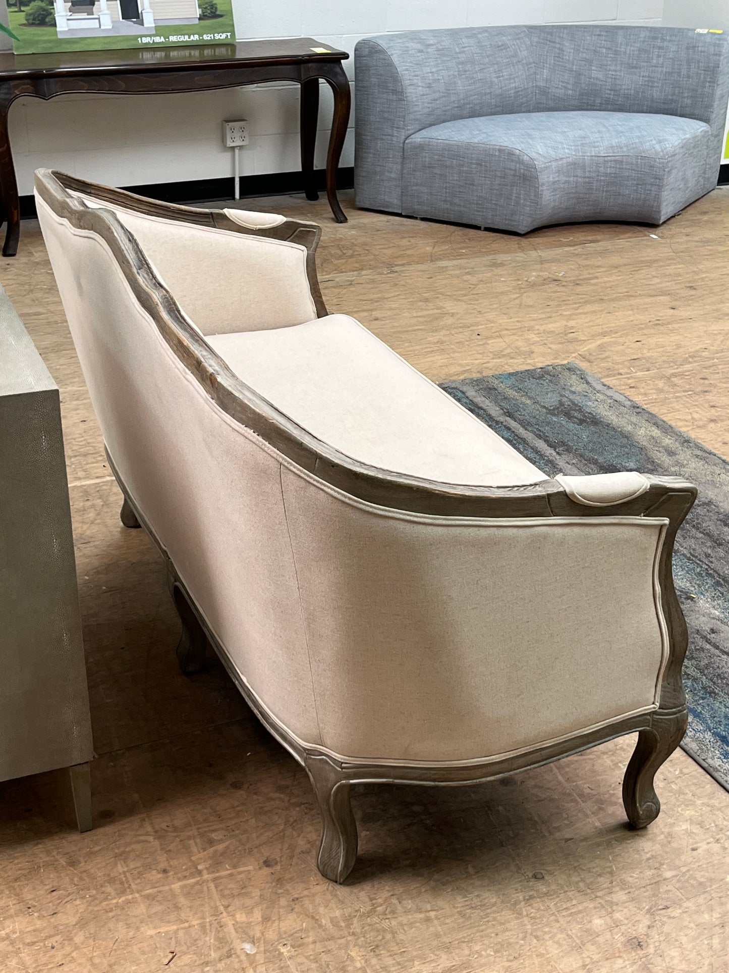 French Modern Loveseat