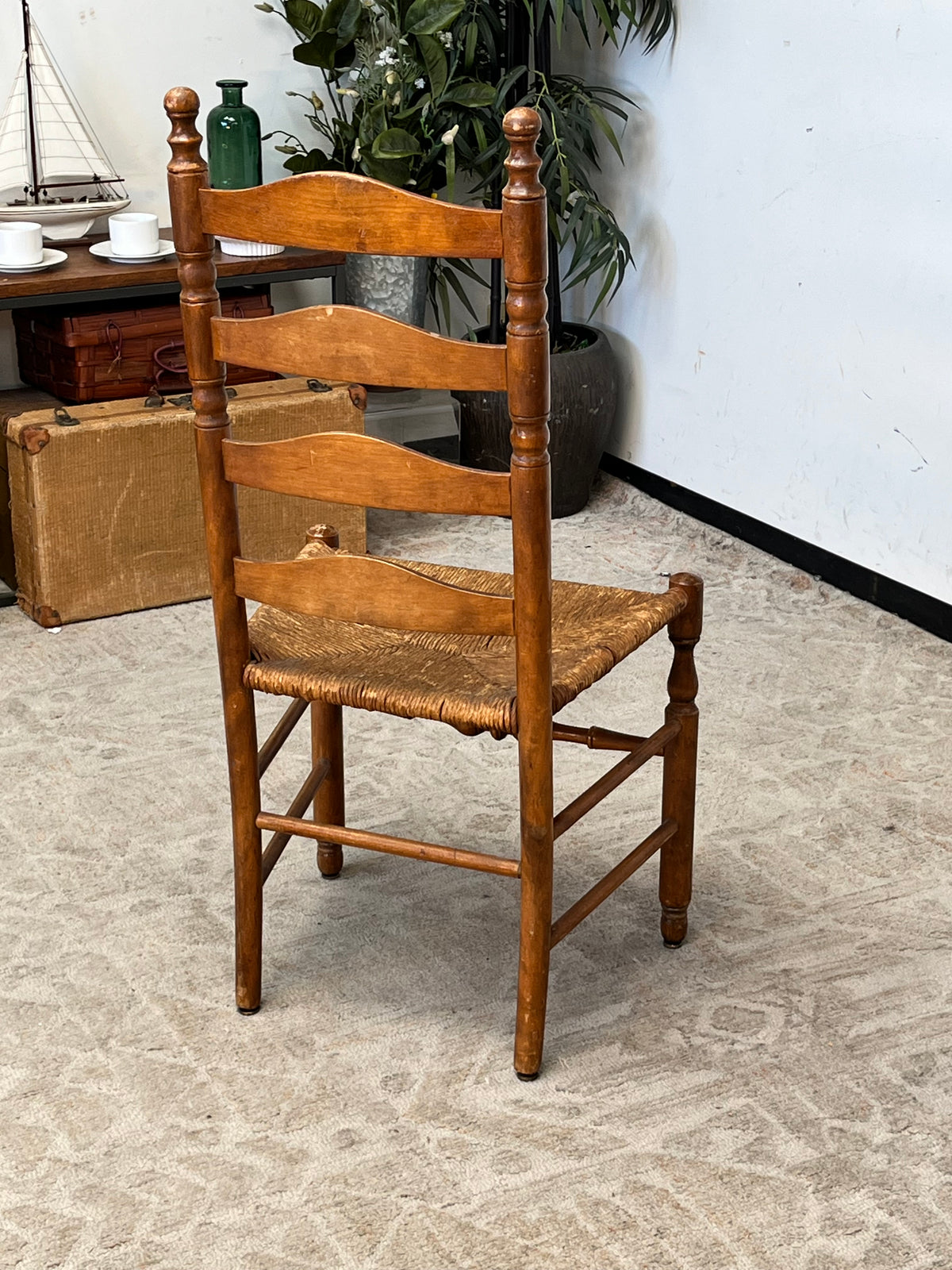 Vintage Style Rattan Dining Chair