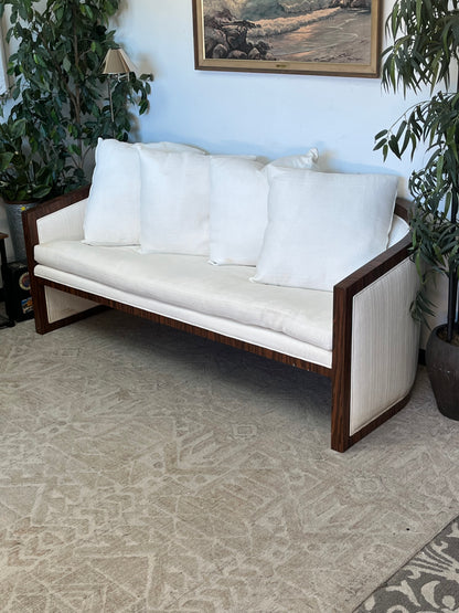 Kreiss Modern Round Back Sofa