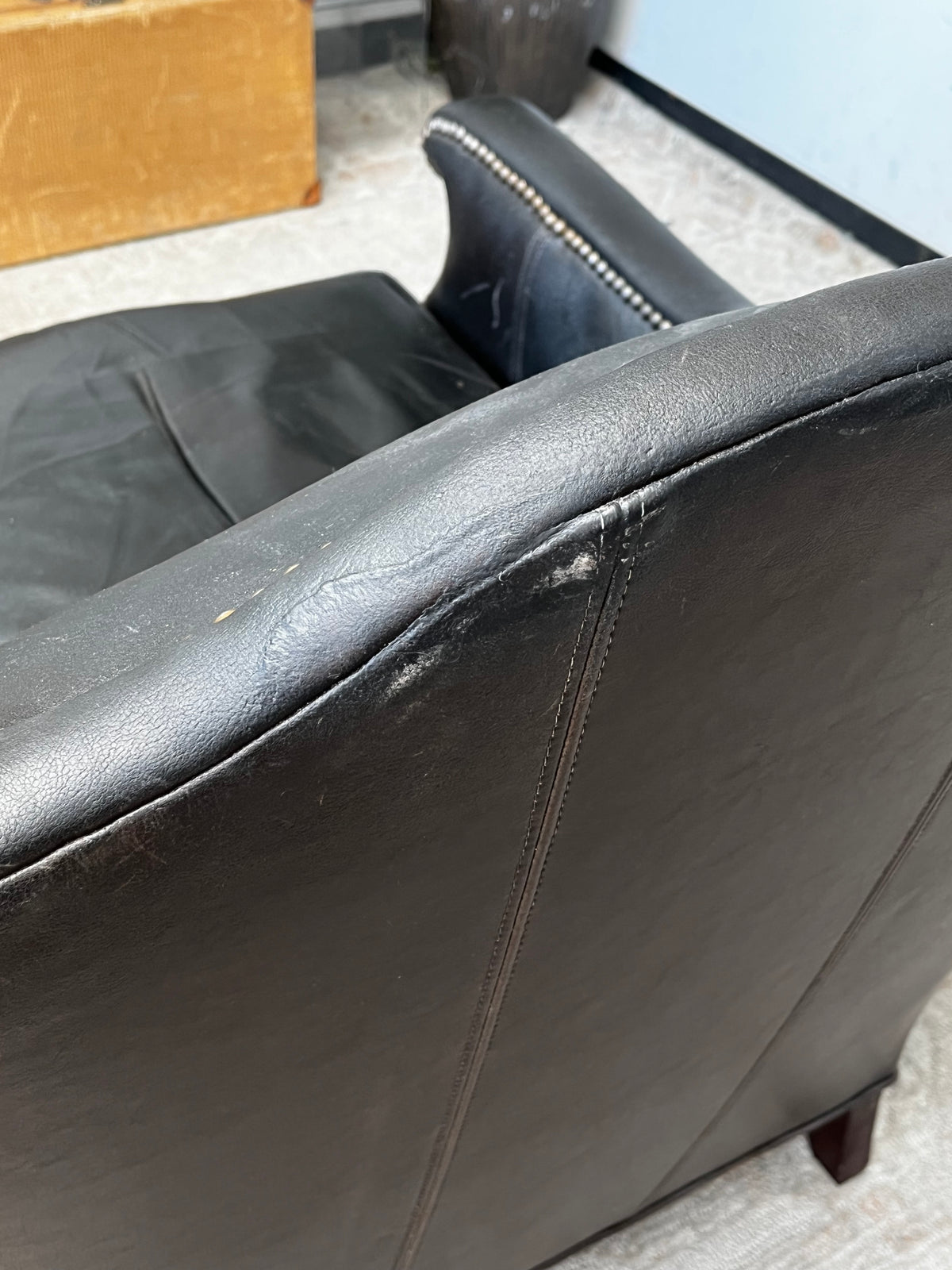 Whittemore-Sherrill Leather Armchair