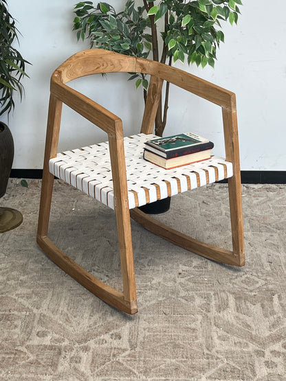 Safavieh Furniture White Lounge Chair