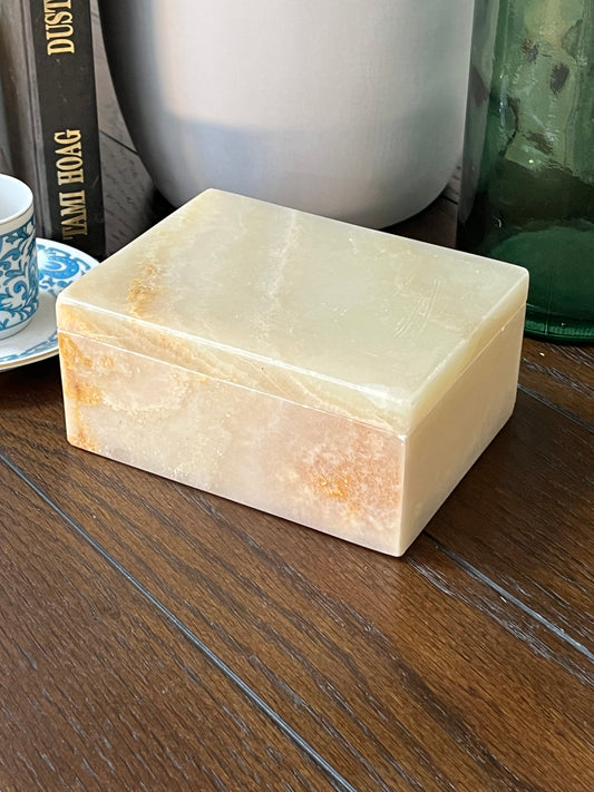 Natural Stone Tray with Lid