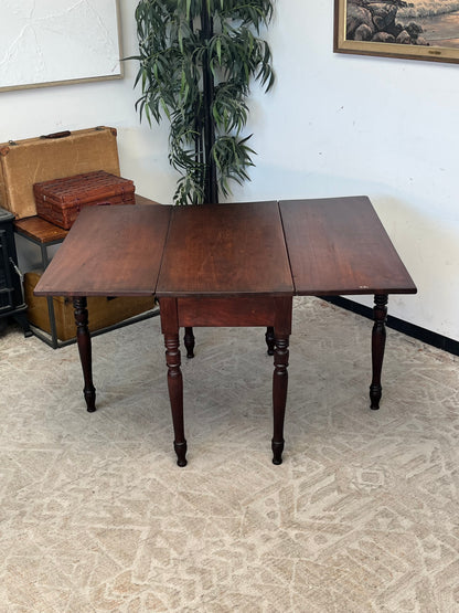 Antique 1800's Drop Leaf Dining Table