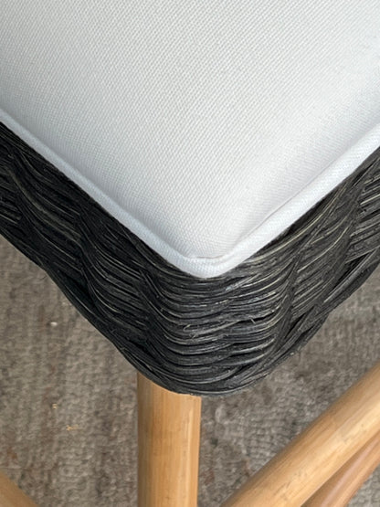 Woven Style Bamboo Outdoor Chair