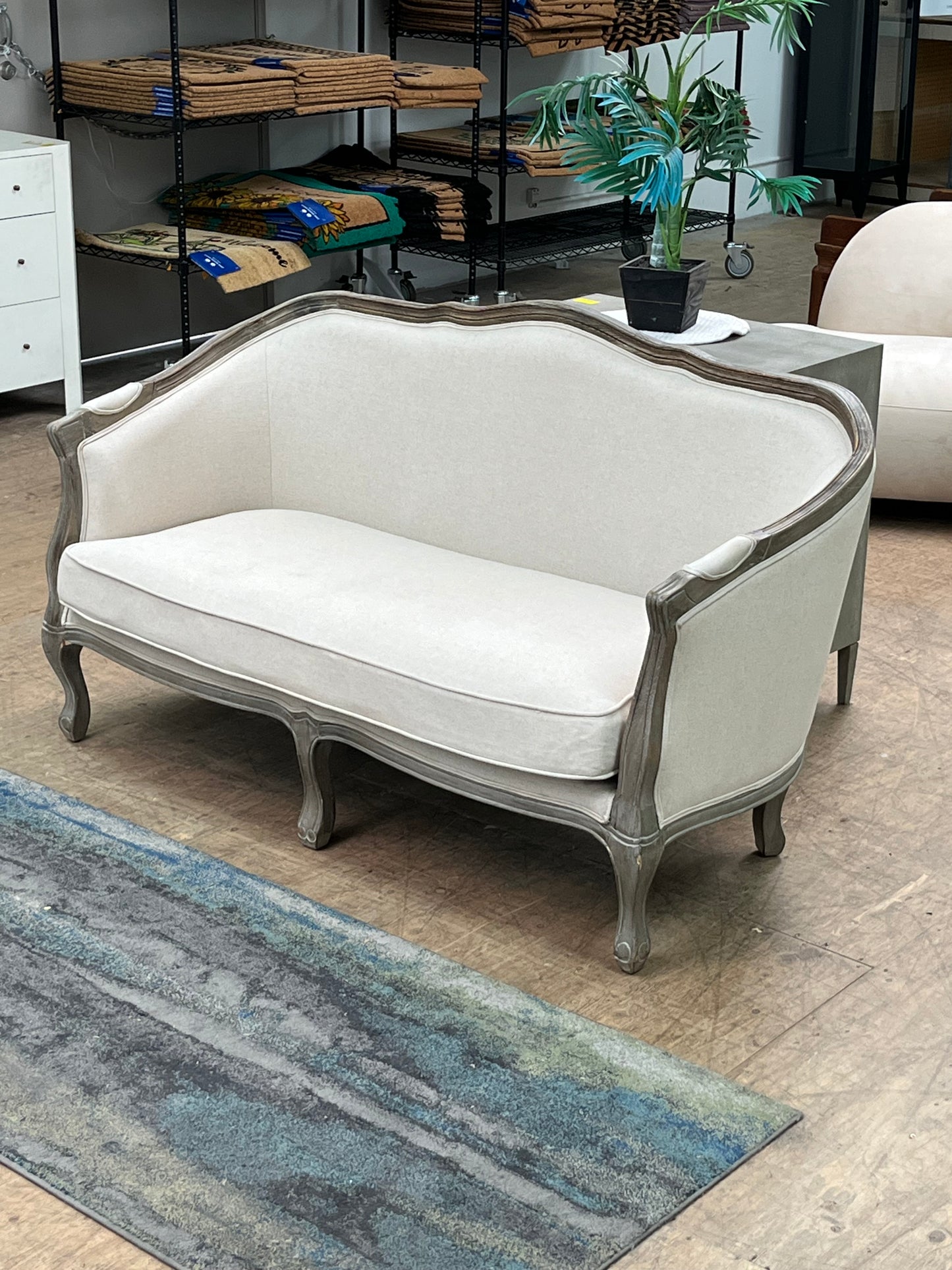 French Modern Loveseat