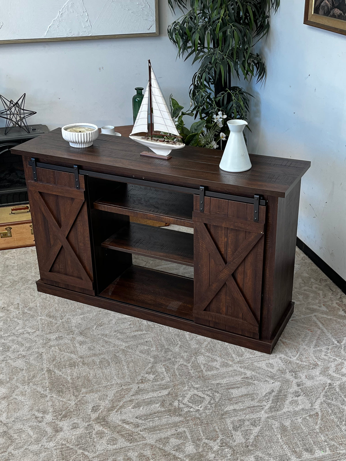 Farmhouse Style TV Stand
