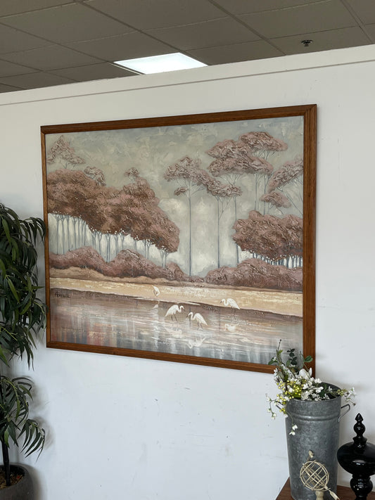 Original Oil Painting Signed "Ferrante" 43 x 53