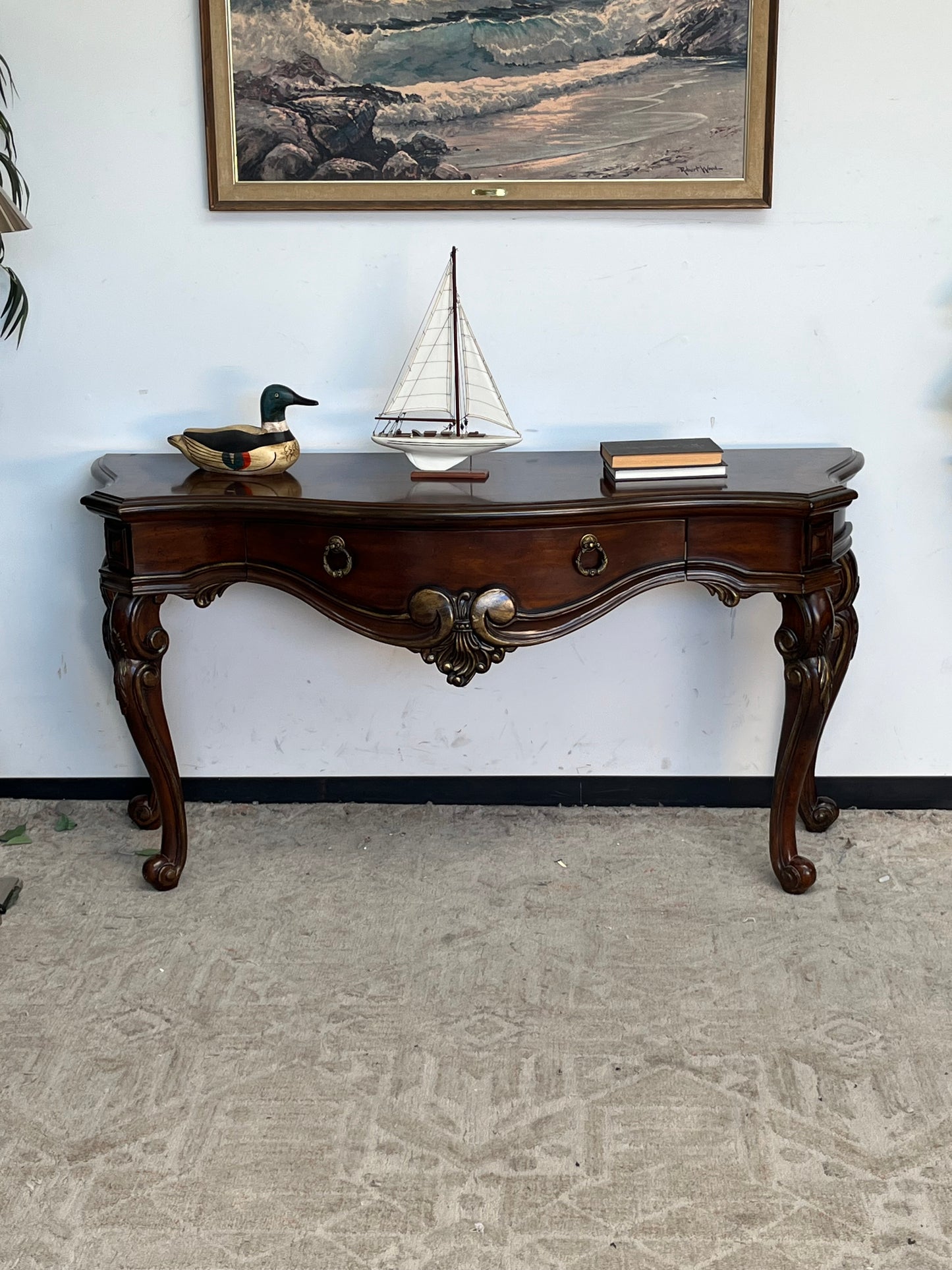 French Style Wooden Console