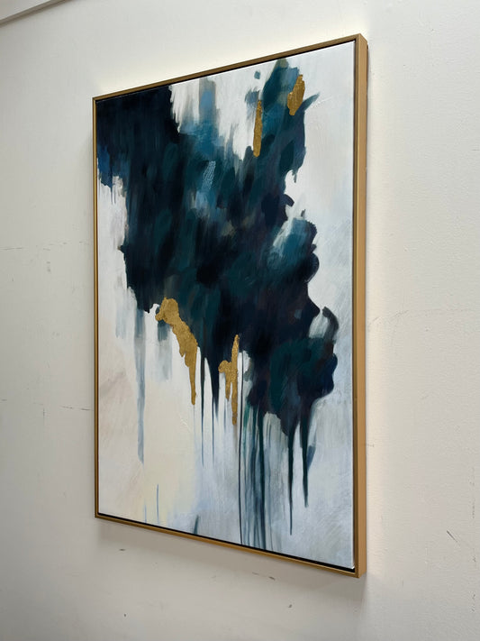 Abstract Hand Painted Framed Artwork