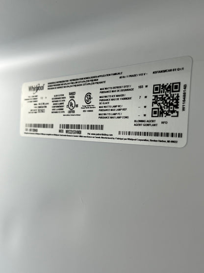 Whirlpool 21.4 cu. ft. Side-by-Side Refrigerator