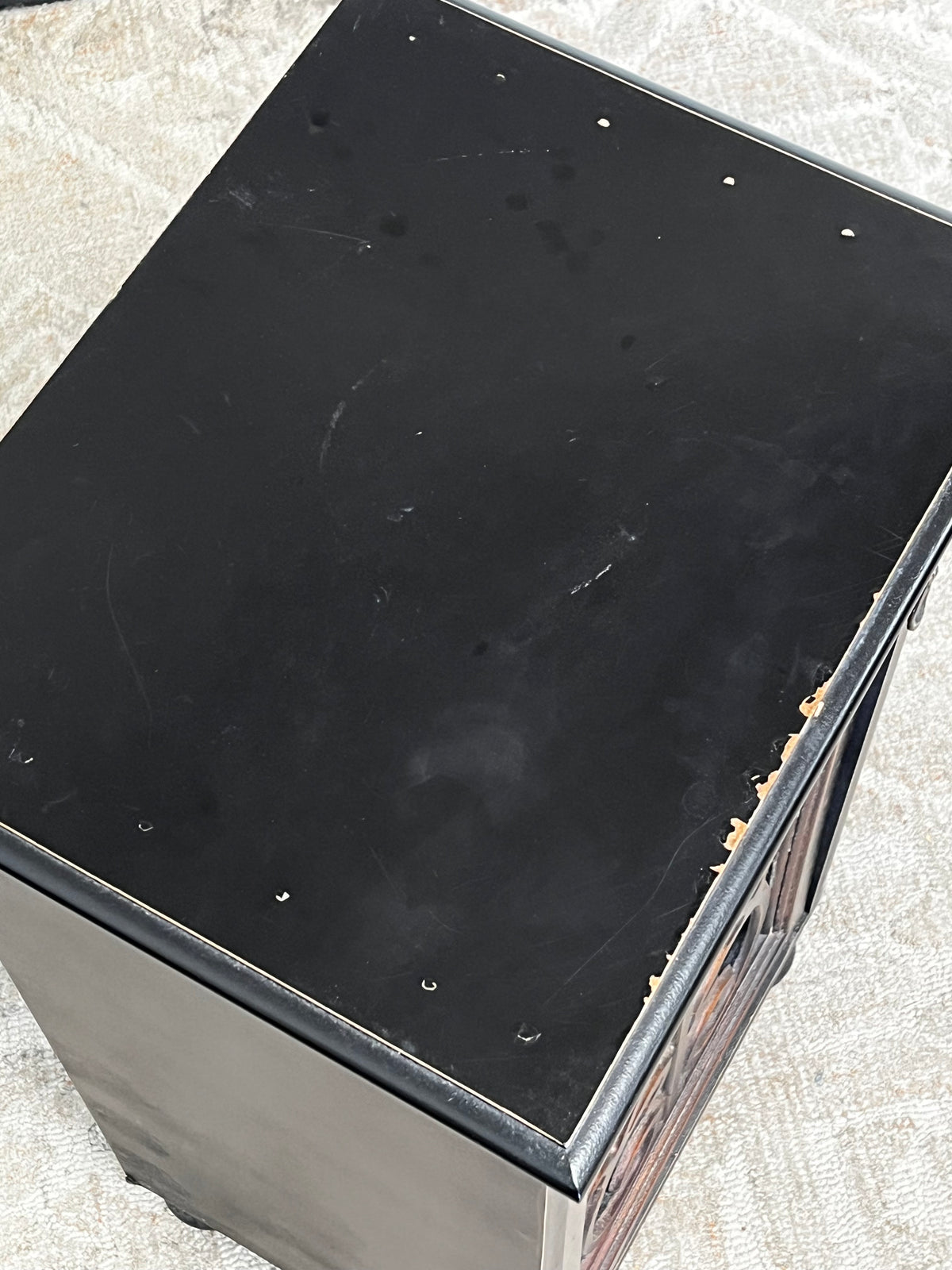 Floral Pattern Side Table