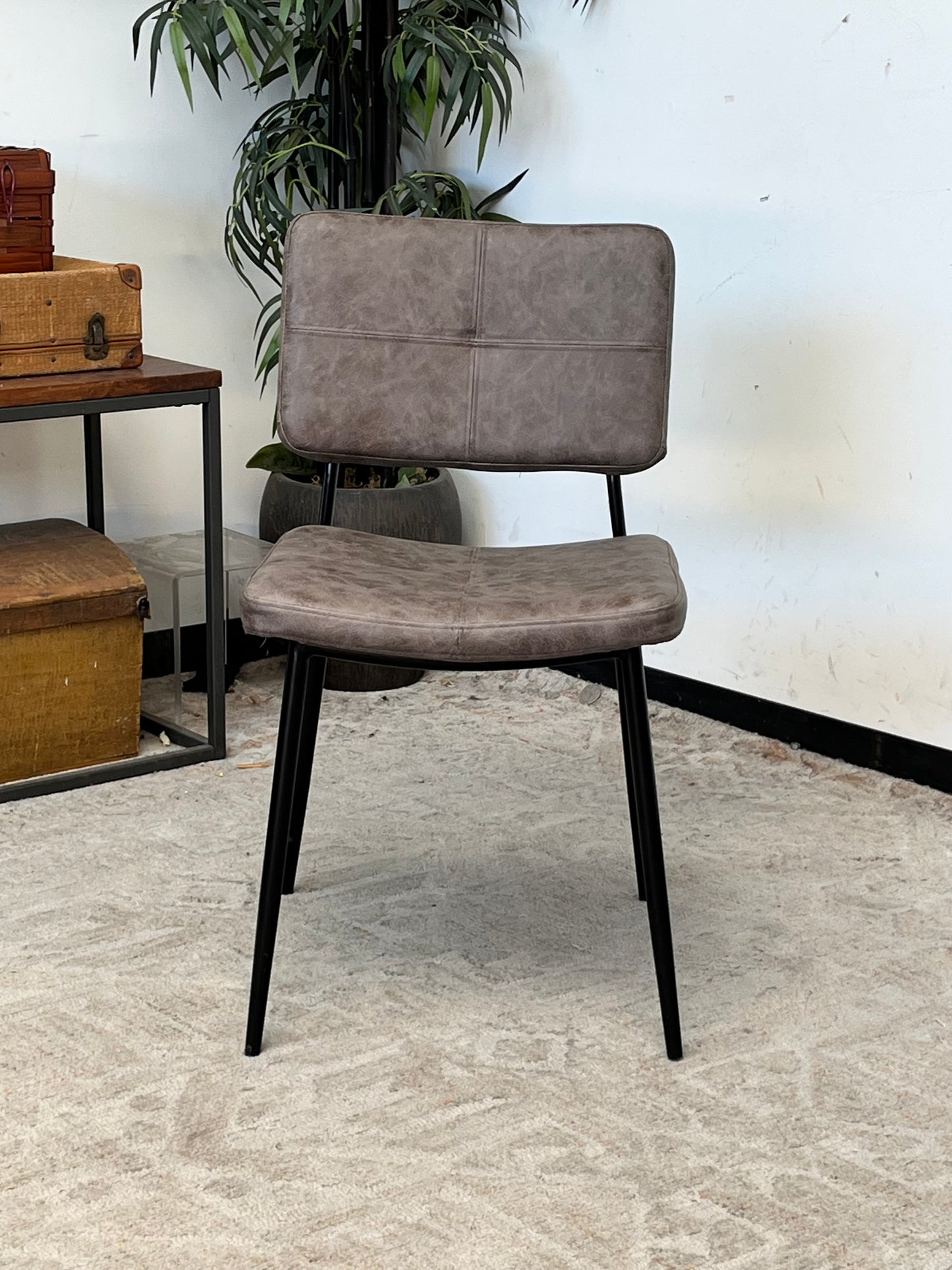 Modern Faux Leather Dining Chair