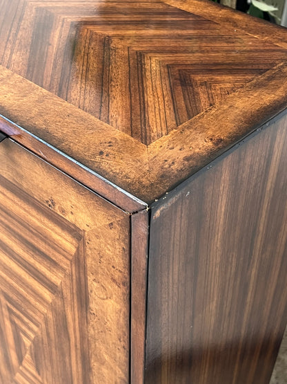 Modern Walnut Veneer Sideboard