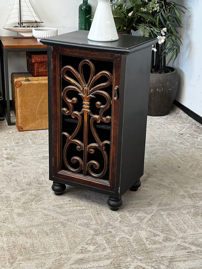 Floral Pattern Side Table