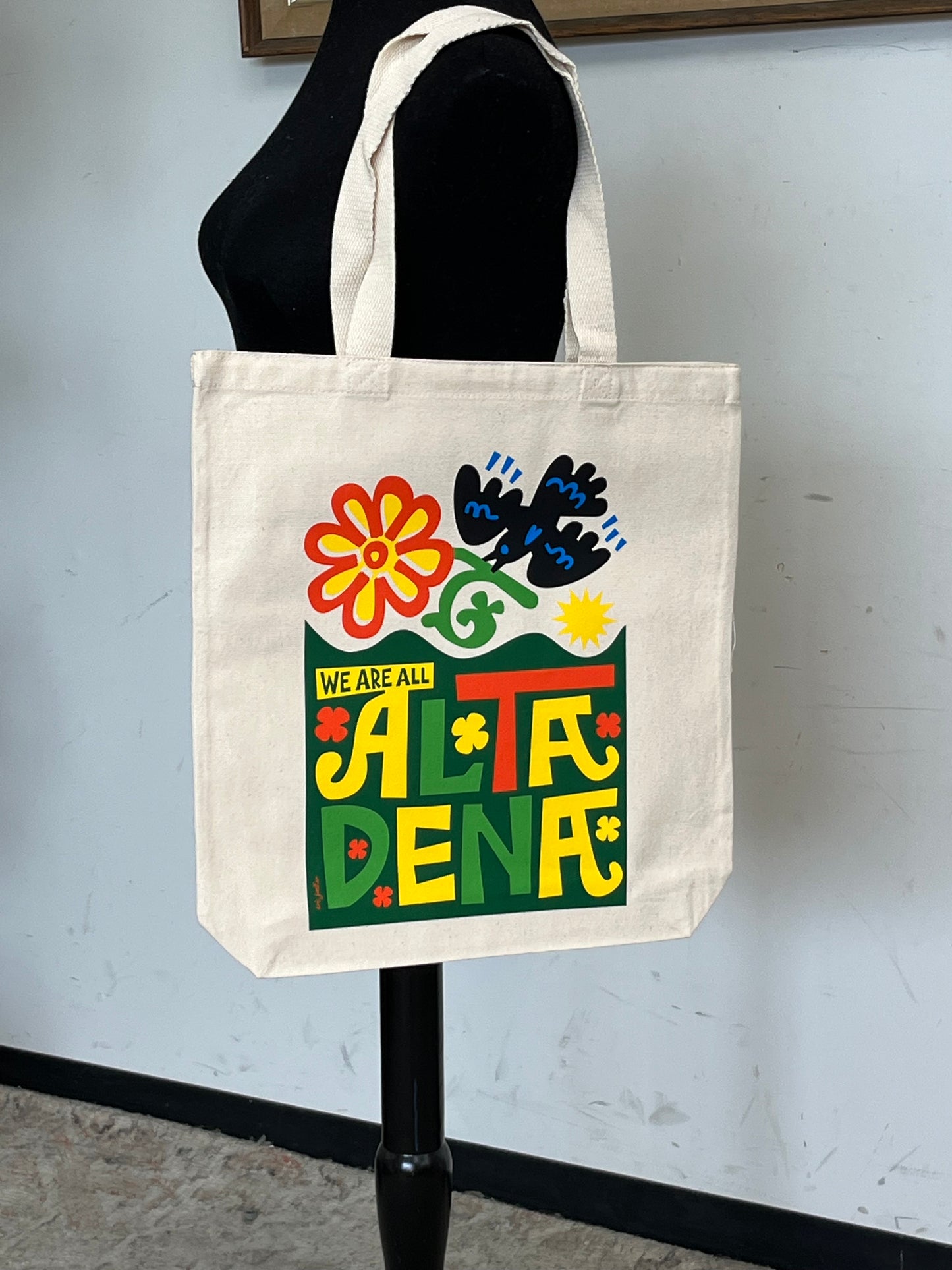 Habitat For Humanity Canvas Bag "We Are All Altadena"