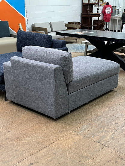 Modern Left-Arm Chaise w/ Storage