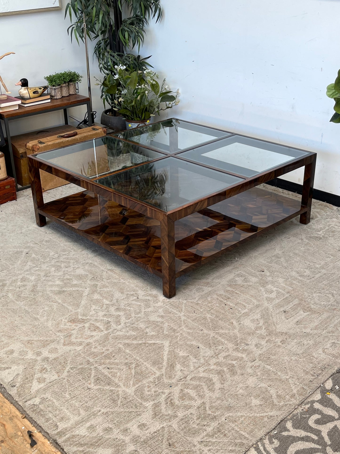 Modern Glass Coffee Table