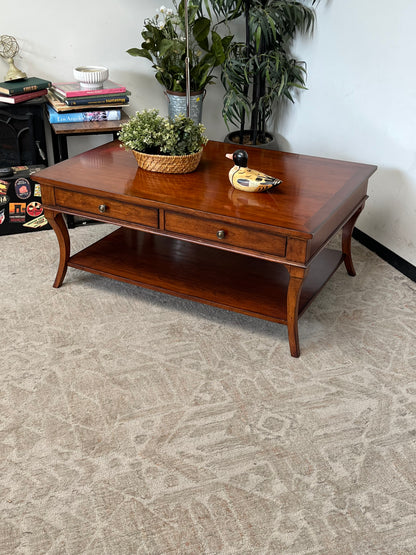 Traditional Style 46" Coffee Table