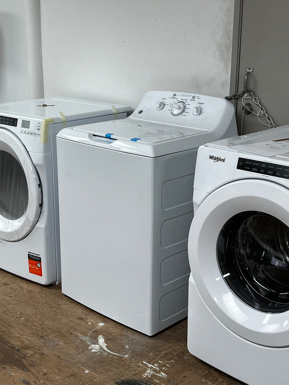 GE Electric White Top Load 120v Washer