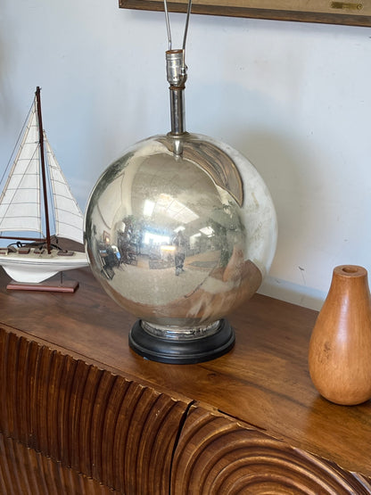 Rounded Table Lamp - Missing Shade - Not Working