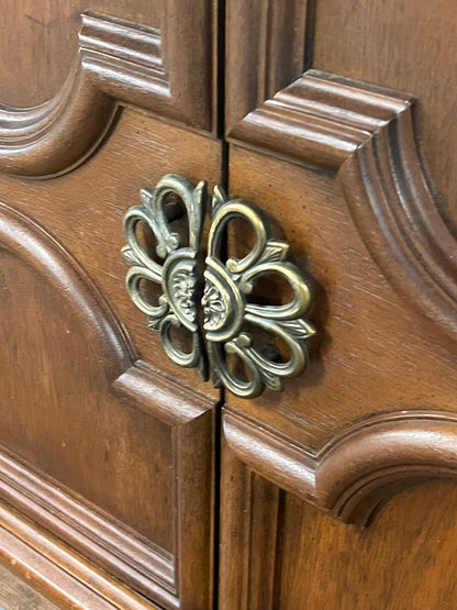 Antique Style Credenza w/ Record Player