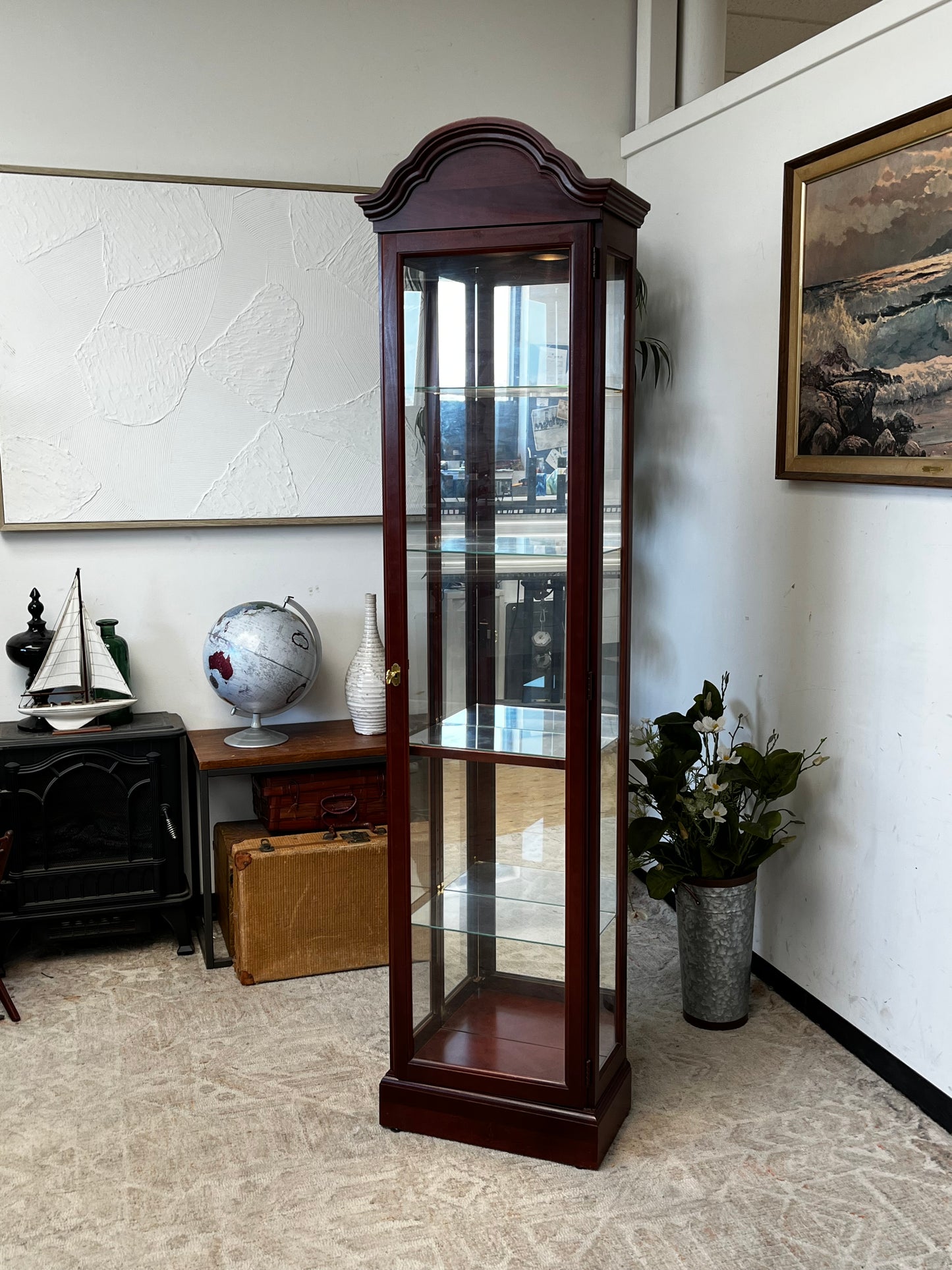 Howard Miller Tall Display Cabinet