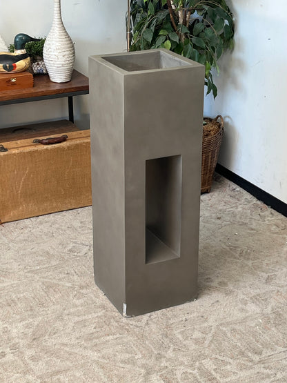 Industrial Style 36" Concrete Planter