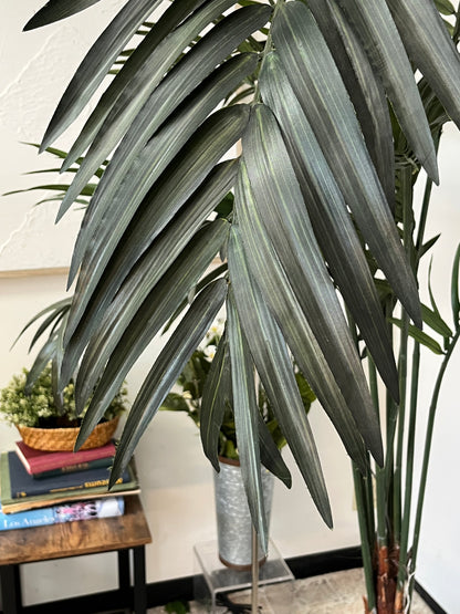 Faux 80" Palm Potted Tree