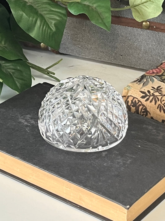 Waterford Crystal Paperweight Dome